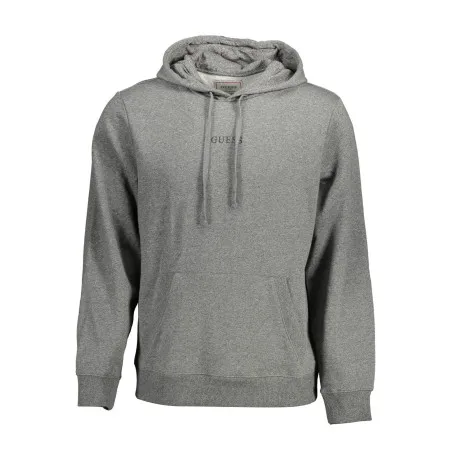GUESS JEANS SWEAT-SHIRT SANS ZIP HOMME GRIS - GUESS JEANS