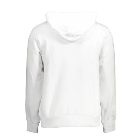 CAVALLI CLASS SWEAT SANS ZIP HOMME BLANC - CAVALLI CLASS