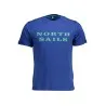 NORTH SAILS T-SHIRT MANCHES COURTES HOMME BLEU - NORTH SAILS
