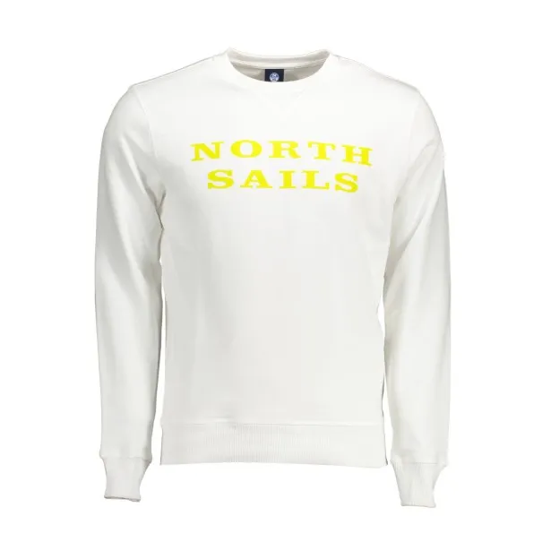 NORTH SAILS SWEAT SANS ZIP HOMME BLANC - NORTH SAILS