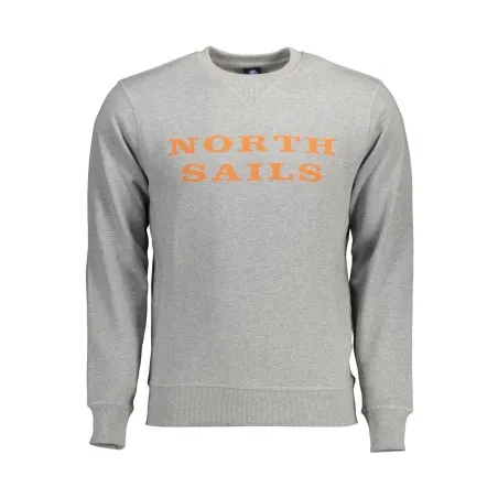 NORTH SAILS SWEAT SANS ZIP HOMME GRIS - NORTH SAILS