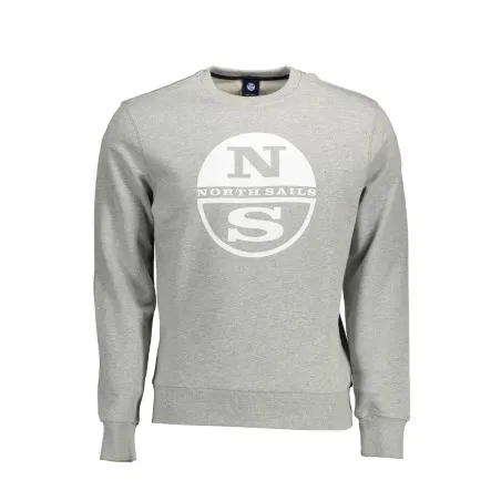 NORTH SAILS SWEAT SANS ZIP HOMME GRIS - NORTH SAILS