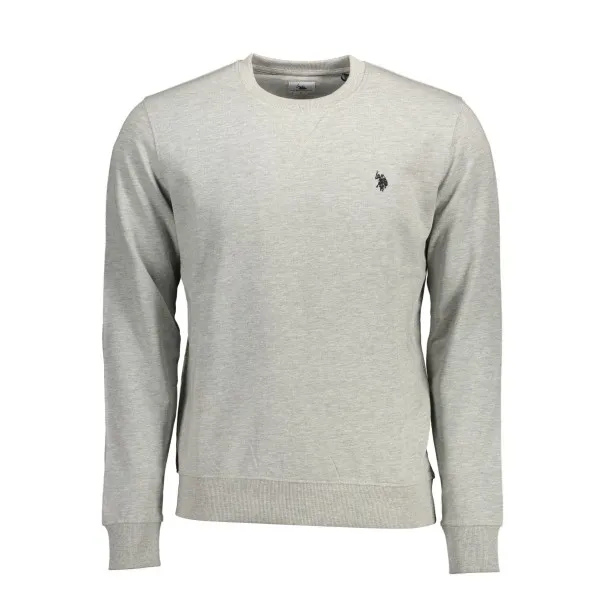 Sweat-shirt zippé gris pour homme US POLO ASSN. - U.S. POLO ASSN