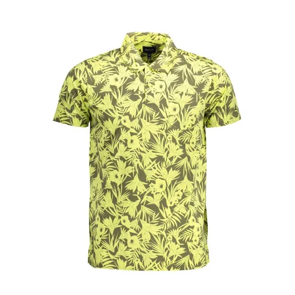 GANT JAUNE POLO MANCHES COURTES HOMME - GANT
