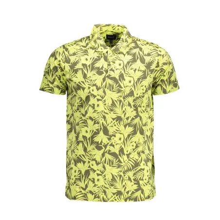 GANT JAUNE POLO MANCHES COURTES HOMME - GANT