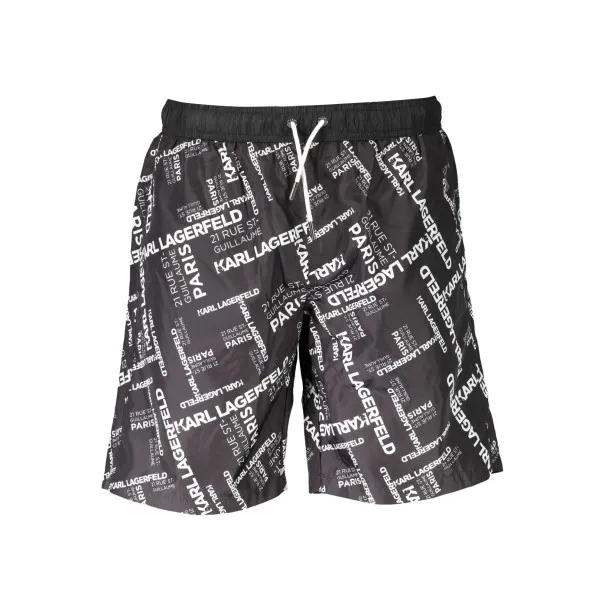 KL20MBL01_NERO_BLACK - KARL LAGERFELD BEACHWEAR