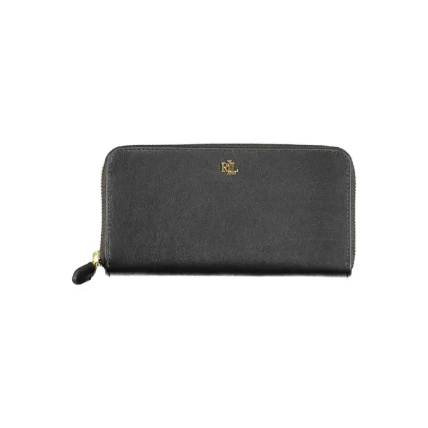 PORTEFEUILLE FEMME NOIR RALPH LAUREN - RALPH LAUREN