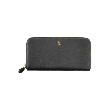PORTEFEUILLE FEMME NOIR RALPH LAUREN - RALPH LAUREN