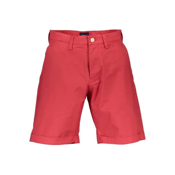 PANTALON BERMUDA HOMME GANT ROUGE - GANT