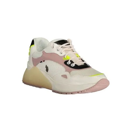 US POLO ASSN. CHAUSSURES DE SPORT FEMME BLANCHES - U.S. POLO ASSN