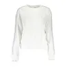 CALVIN KLEIN SWEAT SANS ZIP FEMME BLANC - CALVIN KLEIN