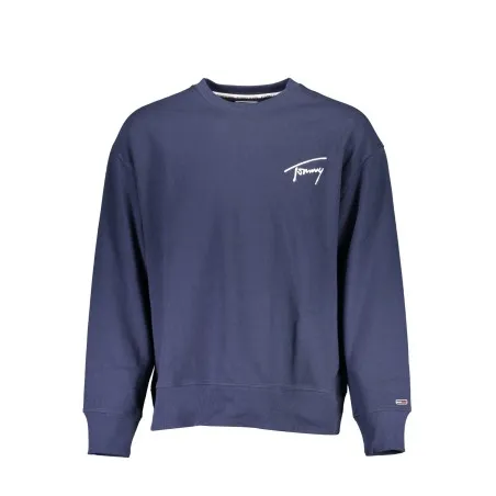 TOMMY HILFIGER SWEAT SANS ZIP HOMME BLEU - TOMMY HILFIGER