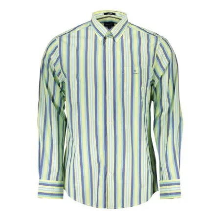 GANT CHEMISE HOMME JAUNE À MANCHES LONGUES - GANT
