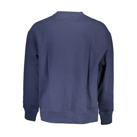 TOMMY HILFIGER SWEAT SANS ZIP HOMME BLEU - TOMMY HILFIGER
