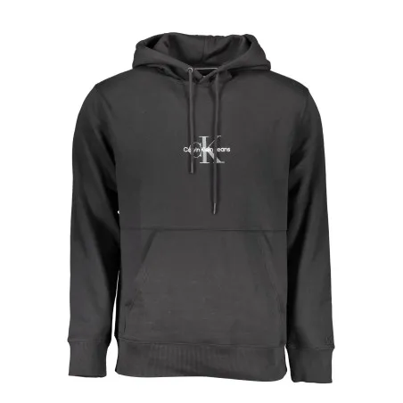 CALVIN KLEIN SWEAT SANS ZIP HOMME NOIR - CALVIN KLEIN
