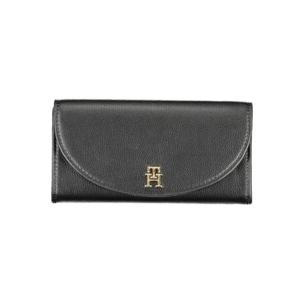 PORTEFEUILLE FEMME NOIR TOMMY HILFIGER - TOMMY HILFIGER