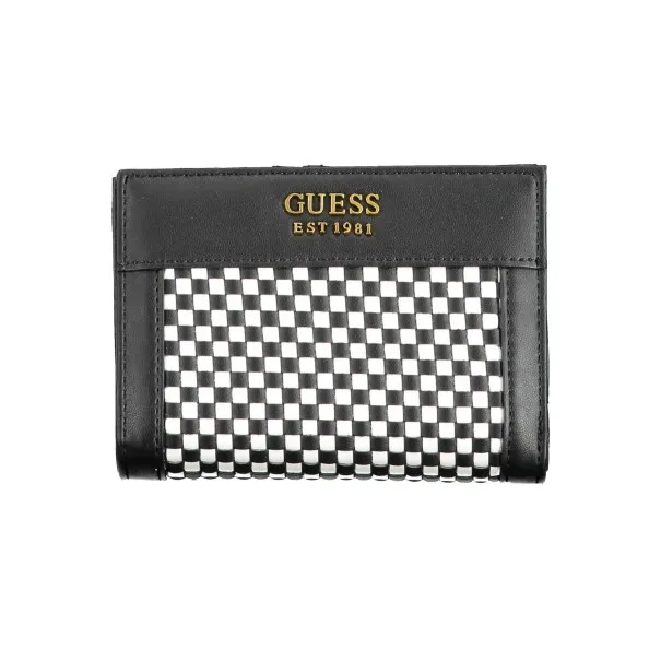 GUESS JEANS PORTEFEUILLE FEMME NOIR - GUESS JEANS
