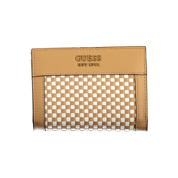 GUESS JEANS PORTEFEUILLE FEMME MARRON - GUESS JEANS