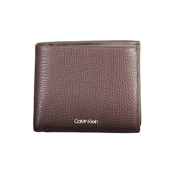 PORTEFEUILLE HOMME MARRON CALVIN KLEIN - CALVIN KLEIN