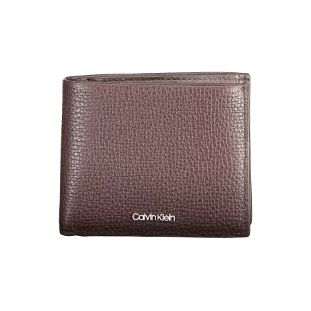 PORTEFEUILLE HOMME MARRON CALVIN KLEIN - CALVIN KLEIN