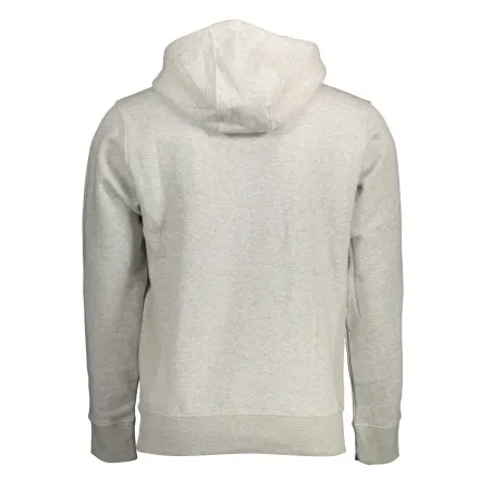 TOMMY HILFIGER SWEAT SANS ZIP HOMME GRIS - TOMMY HILFIGER