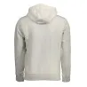 TOMMY HILFIGER SWEAT SANS ZIP HOMME GRIS - TOMMY HILFIGER