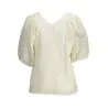 GANT T-SHIRT MANCHES COURTES FEMME BLANC - GANT