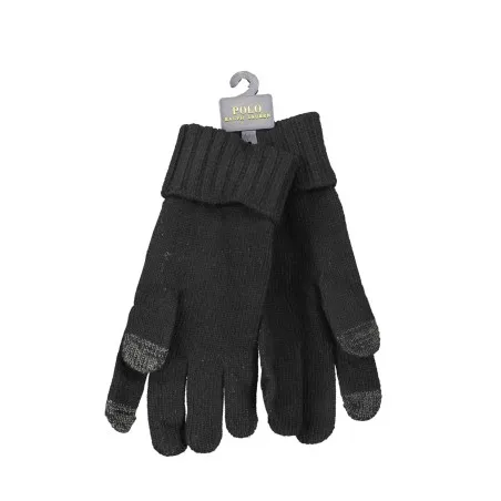 GANTS NOIR HOMME RALPH LAUREN - RALPH LAUREN