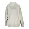 CALVIN KLEIN SWEAT AVEC ZIP FEMME GRIS - CALVIN KLEIN