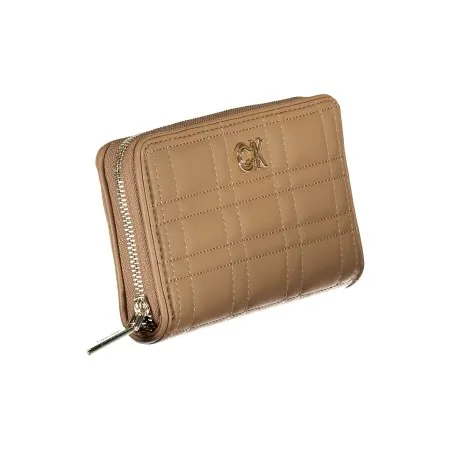 PORTEFEUILLE FEMME BEIGE CALVIN KLEIN - CALVIN KLEIN