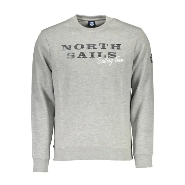 NORTH SAILS SWEAT SANS ZIP HOMME GRIS - NORTH SAILS