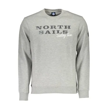 NORTH SAILS SWEAT SANS ZIP HOMME GRIS - NORTH SAILS