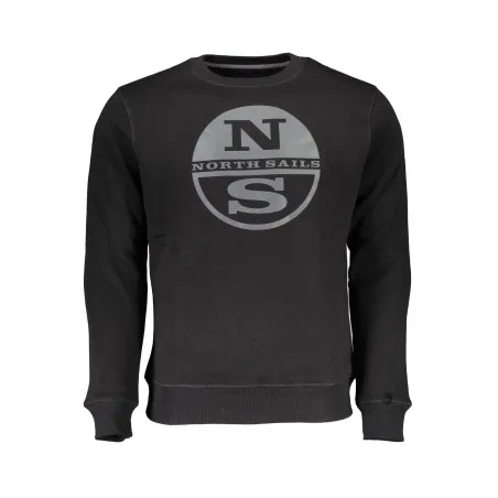 SWEAT-SHIRT HOMME NOIR SANS ZIP NORTH SAILS - NORTH SAILS