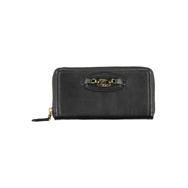 PORTEFEUILLE FEMME RALPH LAUREN NOIR - RALPH LAUREN