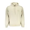CALVIN KLEIN SWEAT SANS ZIP HOMME BEIGE - CALVIN KLEIN