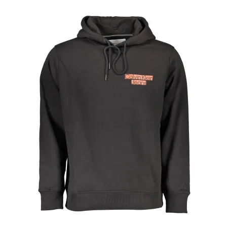 CALVIN KLEIN SWEAT SANS ZIP NOIR HOMME - CALVIN KLEIN