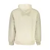 CALVIN KLEIN SWEAT SANS ZIP HOMME BEIGE - CALVIN KLEIN
