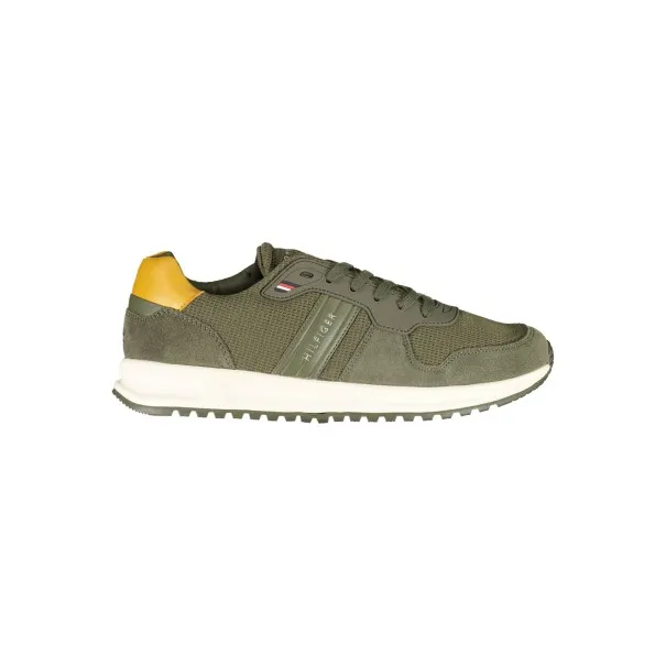 CHAUSSURES DE SPORT HOMME VERTES TOMMY HILFIGER - TOMMY HILFIGER
