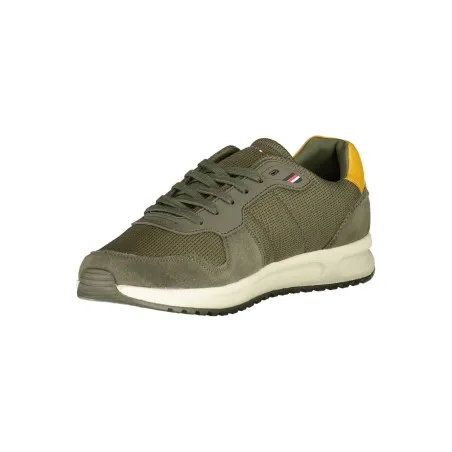 CHAUSSURES DE SPORT HOMME VERTES TOMMY HILFIGER - TOMMY HILFIGER