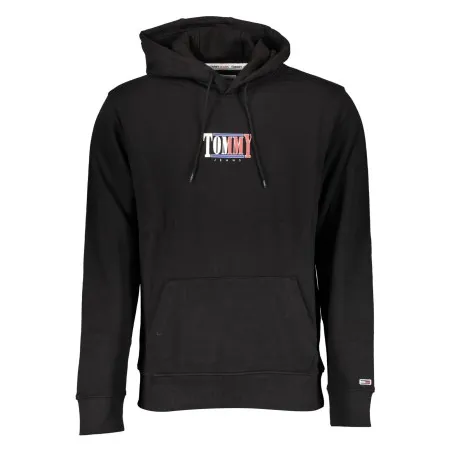 TOMMY HILFIGER SWEAT SANS ZIP NOIR HOMME - TOMMY HILFIGER