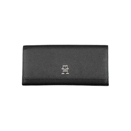 PORTEFEUILLE FEMME TOMMY HILFIGER NOIR - TOMMY HILFIGER