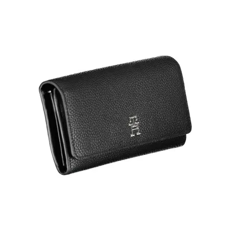 PORTEFEUILLE FEMME TOMMY HILFIGER NOIR - TOMMY HILFIGER