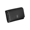 PORTEFEUILLE FEMME TOMMY HILFIGER NOIR - TOMMY HILFIGER