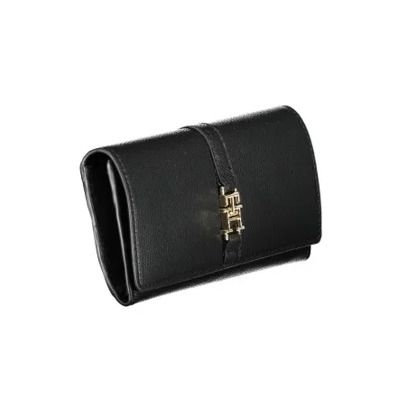 PORTEFEUILLE FEMME TOMMY HILFIGER NOIR - TOMMY HILFIGER