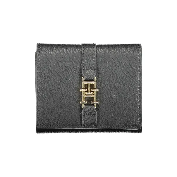 PORTEFEUILLE FEMME TOMMY HILFIGER NOIR - TOMMY HILFIGER