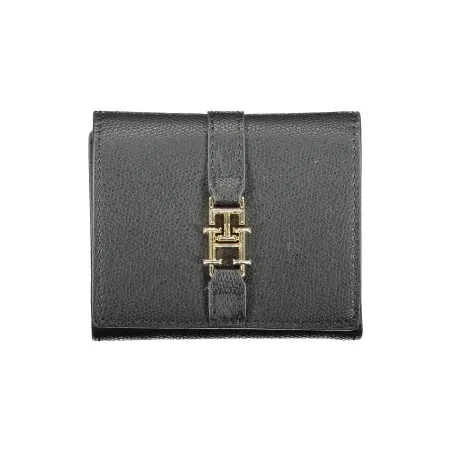 PORTEFEUILLE FEMME TOMMY HILFIGER NOIR - TOMMY HILFIGER