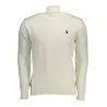Pull à col roulé blanc pour homme US Polo Assn. - U.S. POLO ASSN
