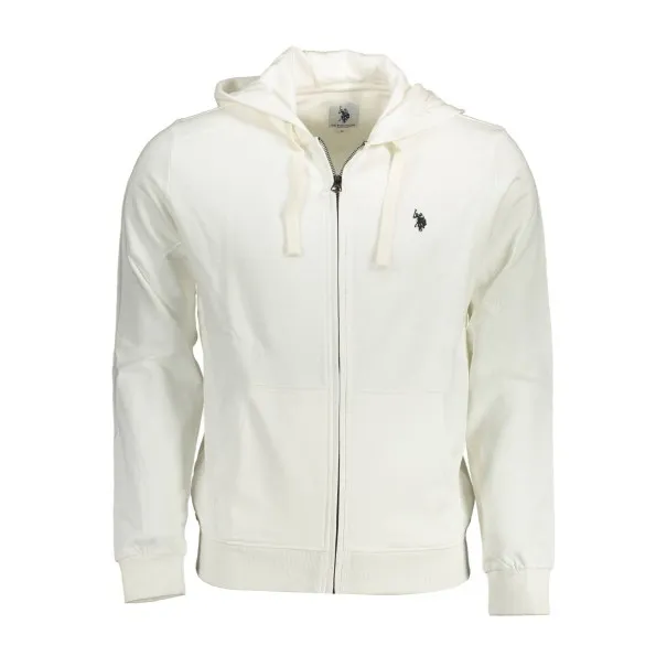 Sweat-shirt blanc zippé pour homme US POLO ASSN. - U.S. POLO ASSN