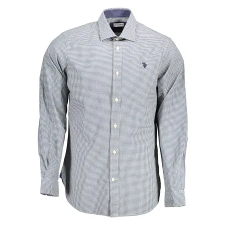 Chemise à manches longues pour homme US Polo Assn., bleue - U.S. POLO ASSN