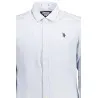 Chemise à manches longues pour homme US Polo Assn., bleue - U.S. POLO ASSN